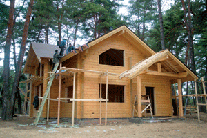 Строительный бизнес на домах из дерева